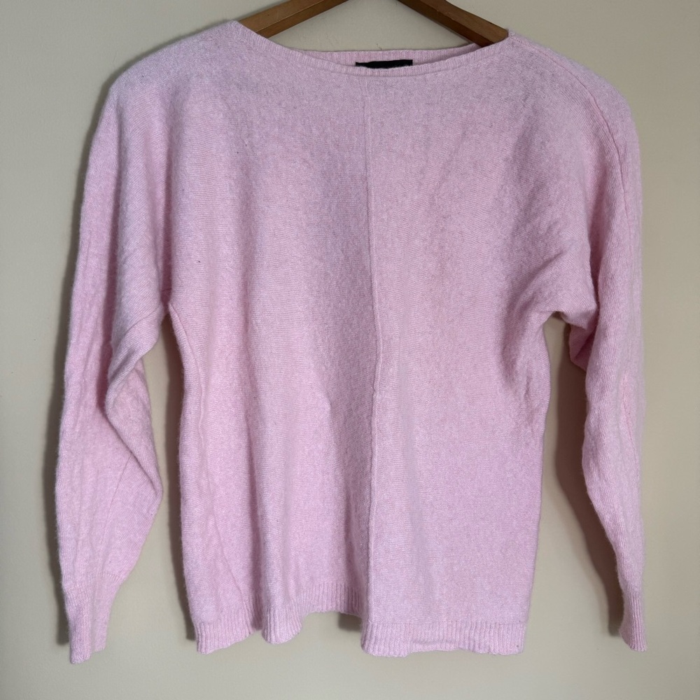 Bartolini Cashmere Wool Silk Blend Pink Lightweight Woman’s Sweater